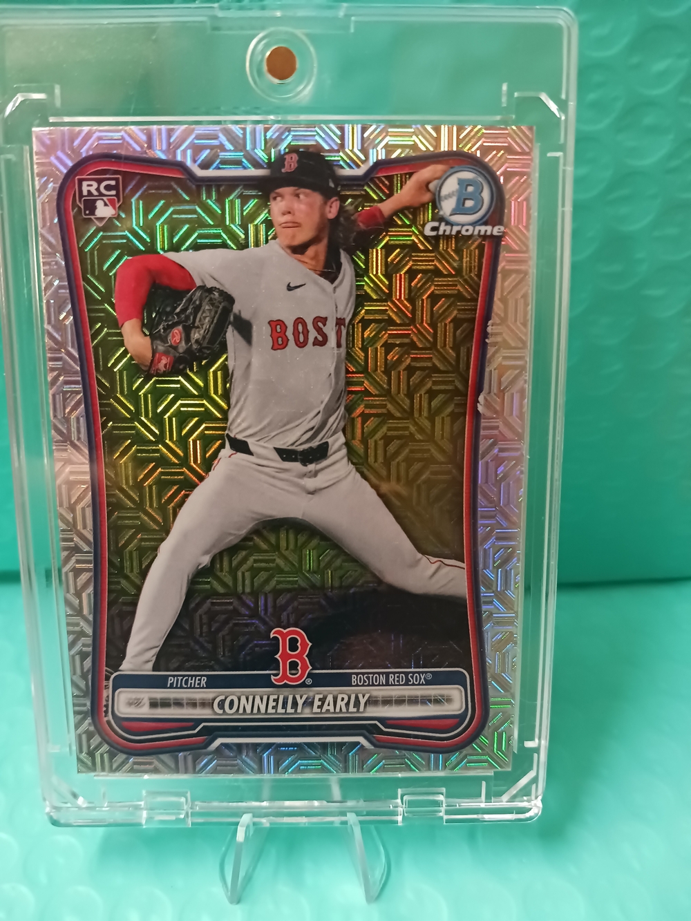 2025 BOWMAN CHROME CONELLY EARLY RC MOJO REFRACTOR